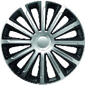 SET CAPACE ROTI 16` SILVER&BLACK TREND